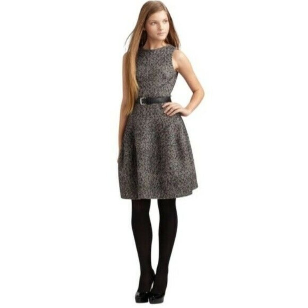 Michael Kors Tweed Wool Dress Size 8